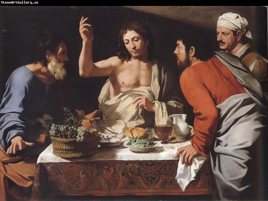CAVAROZZI, Bartolomeo The meal in Emmaus